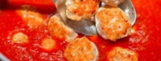 куриные фрикадельки в ароматном томатном соусе. Шаг 9