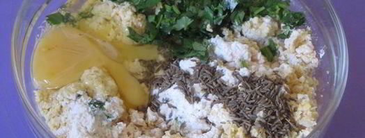 пита с фрикадельками из нута фалафель. Шаг 5