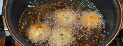 рыбные фрикадельки во фритюре. Шаг 5