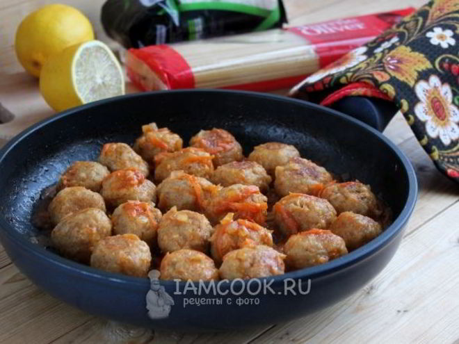 Рецепт рыбных фрикаделек