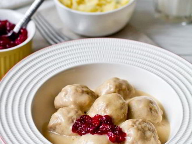 Рецепт шведских фрикаделек