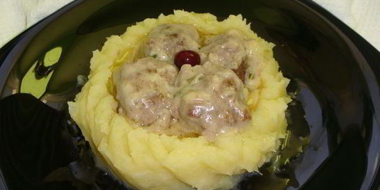 Шведские мясные шарики — фрикадельки