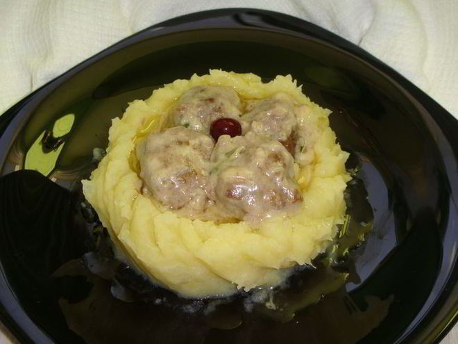 Рецепт шведских мясных шариков — фрикаделек