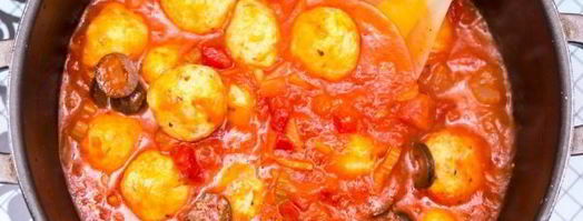 спагетти с куриными фрикадельками. Шаг 10