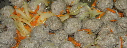 закуска из грибов с фрикадельками. Шаг 7