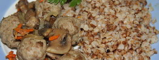 закуска из грибов с фрикадельками. Шаг 10