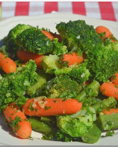 Гарнир из брокколи