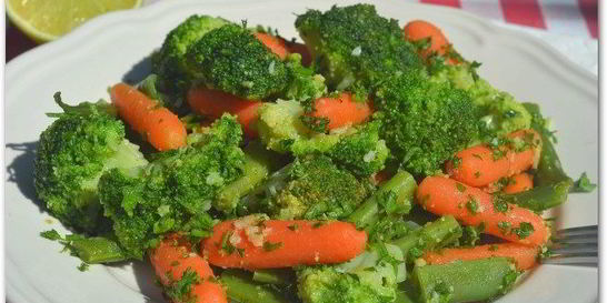 Гарнир из брокколи