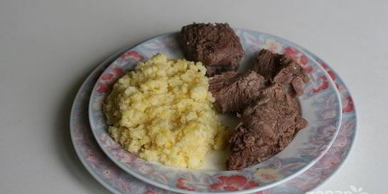 Гарнир из пшена