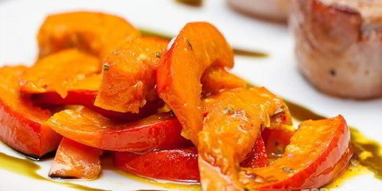 Гарнир из тыквы