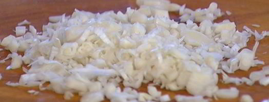 бурый рис аглио. Шаг 3