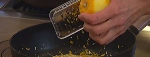 бурый рис аглио. Шаг 5