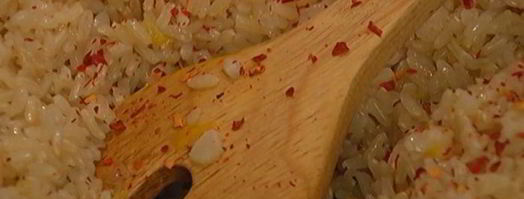 бурый рис аглио. Шаг 7