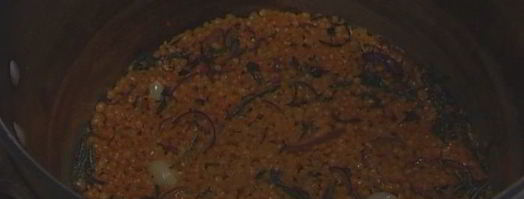 чечевица с авокадо. Шаг 5