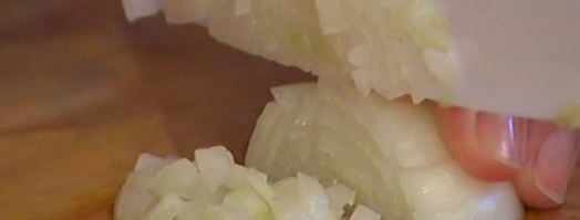 чечевица с грибами, ветчиной и куриными сосисками. Шаг 3