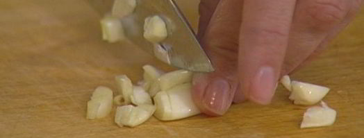 чечевица с грибами, ветчиной и куриными сосисками. Шаг 9