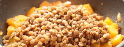 чечевица с тыквой. Шаг 7