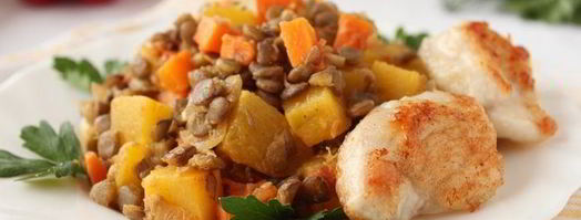 чечевица с тыквой. Шаг 8