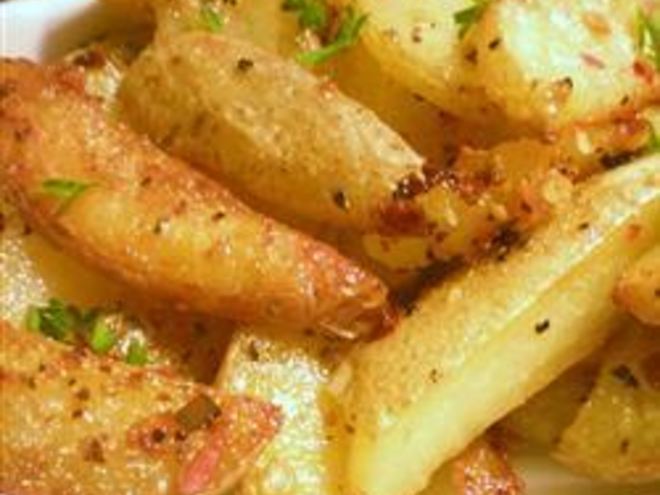 Рецепт долек картофеля в духовке