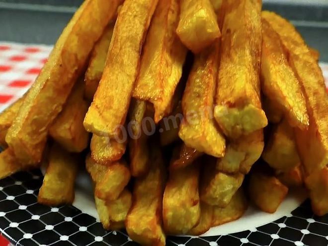 Рецепт картофеля фри в вок сковороде