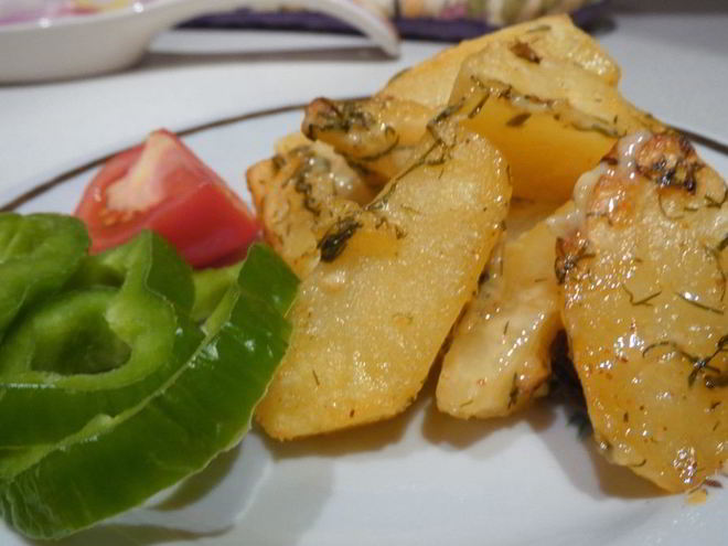 Рецепт картофеля по-деревенски