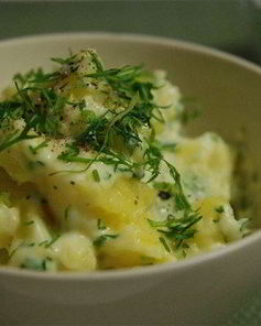 Картофель под соусом бешамель и картофель по-домашнему