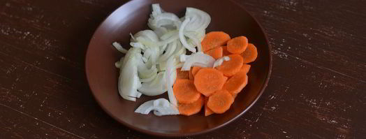 картофель с фасолью и куриной грудкой. Шаг 4