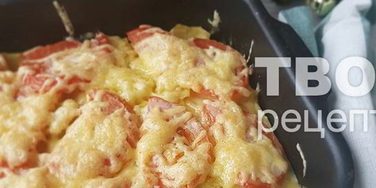 Картофель с курицей