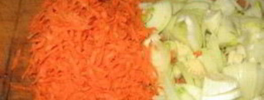 картофель со свининой и грибами. Шаг 3