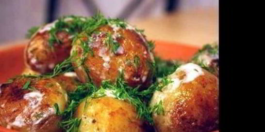 Картофель в пакете