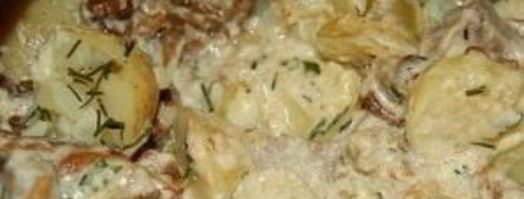 картофель в сливках в духовке. Шаг 12