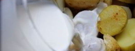 картофель в сливках в духовке. Шаг 5