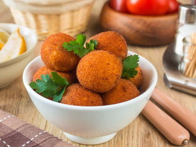 Рецепт картофельных крокетов с сыром