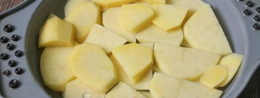 картошка с грибным фаршем в духовке. Шаг 7