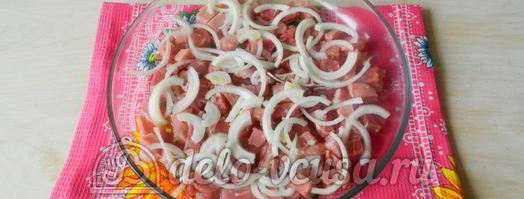 картошка с мясом в духовке. Шаг 4