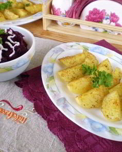 Картошка в духовке с паприкой