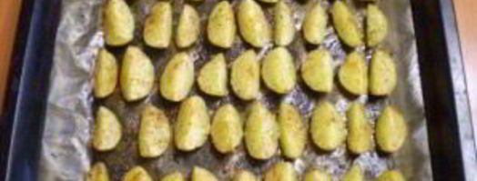 картошка в духовке с паприкой. Шаг 6