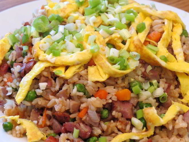 Рецепт китайского жареного риса