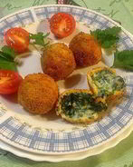 Крокеты из шпината с сыром