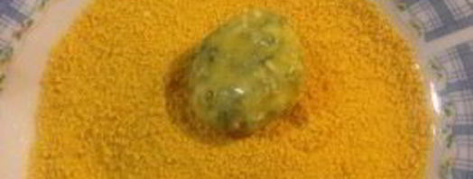 крокеты из шпината с сыром. Шаг 12