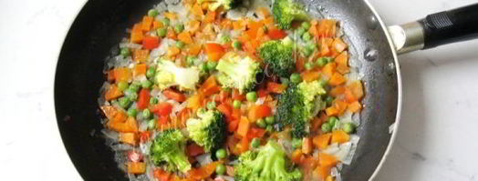 рис с брокколи и зеленым горошком. Шаг 8