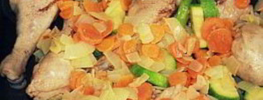 рис с кабачками и курицей. Шаг 4