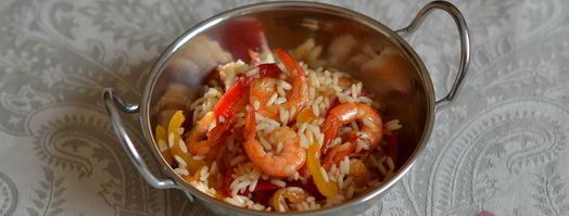 рис с креветками. Шаг 9