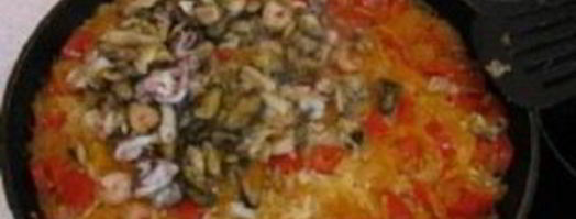 рис с морепродуктами по-японски. Шаг 5