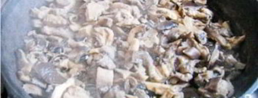 рис с вешенками. Шаг 5