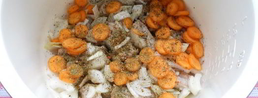 рис со свиными ребрышками в мультиварке. Шаг 3