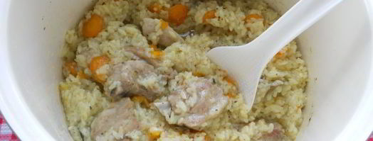 рис со свиными ребрышками в мультиварке. Шаг 5