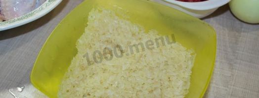 рис в рукаве с курицей и овощами. Шаг 8