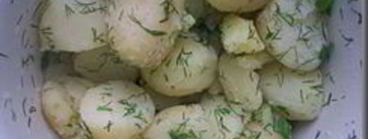 вареная молодая картошка. Шаг 8