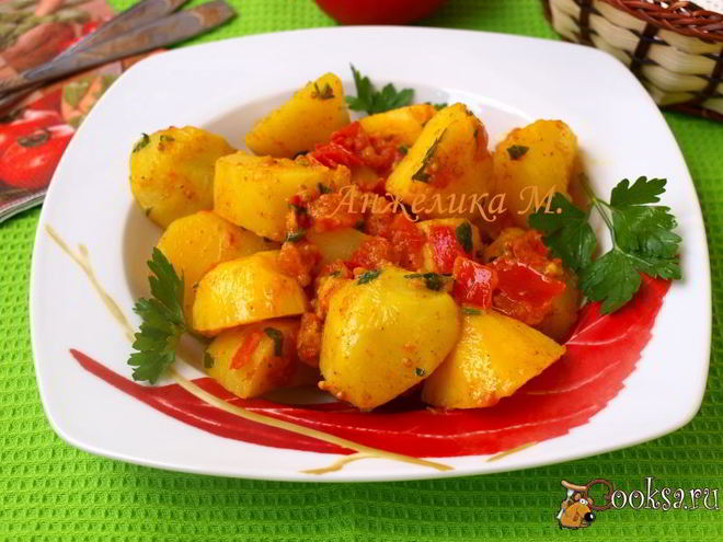 Рецепт варенного картофеля со специями